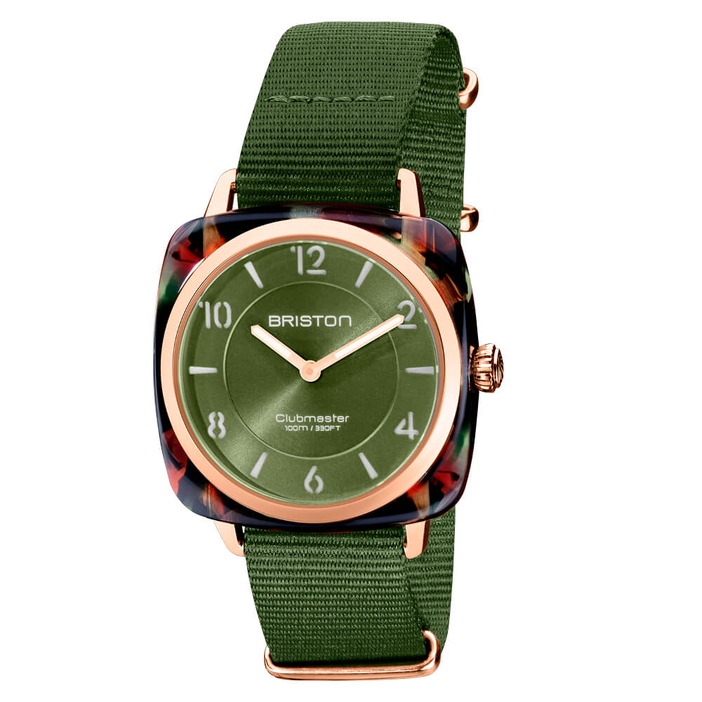 CLUBMASTER CHIC OLIVE GOLD