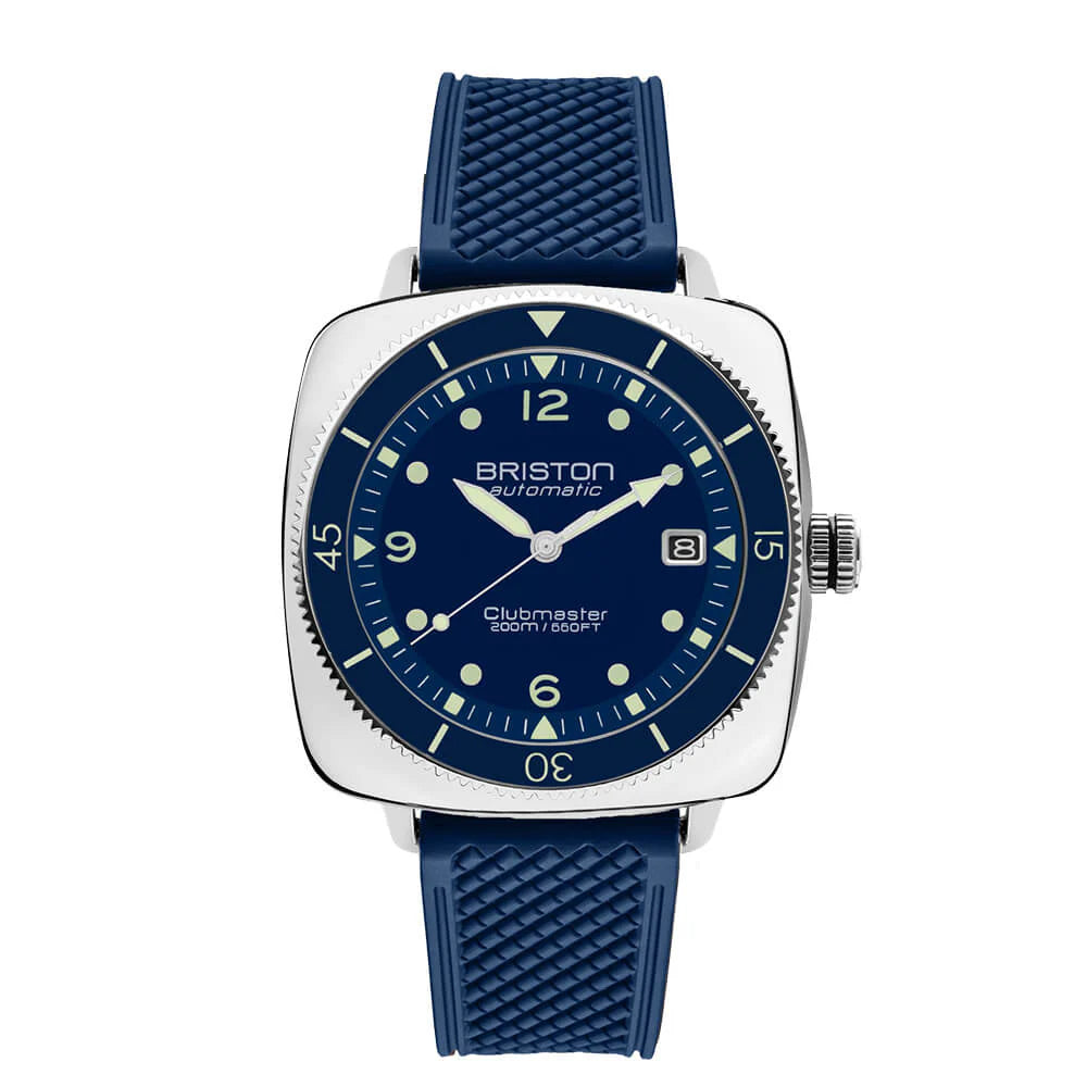 Clubmaster Legend - Diver - Acier - Bleu marine - FKM