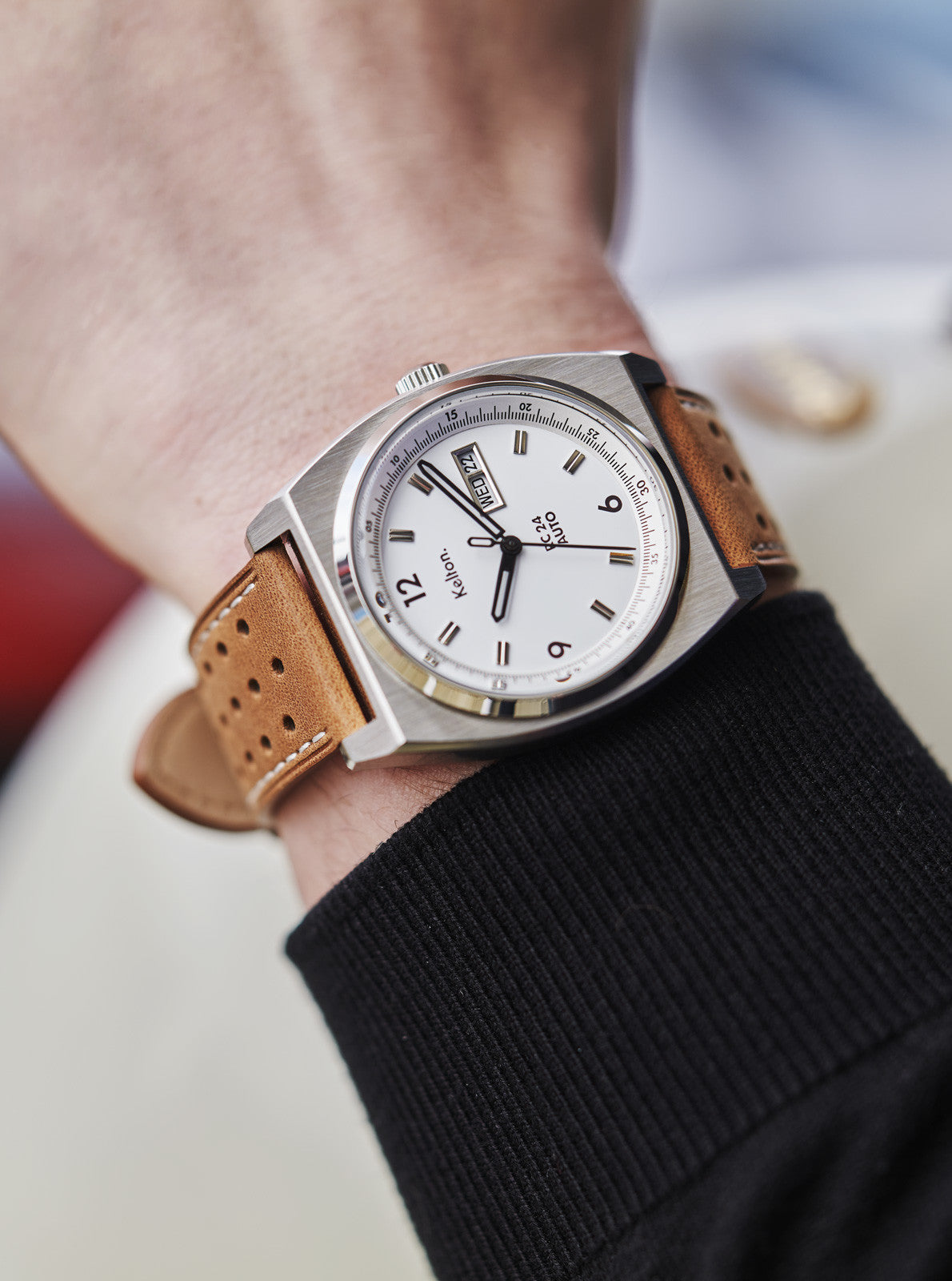 Montre automatique RC 24 Auto blanche