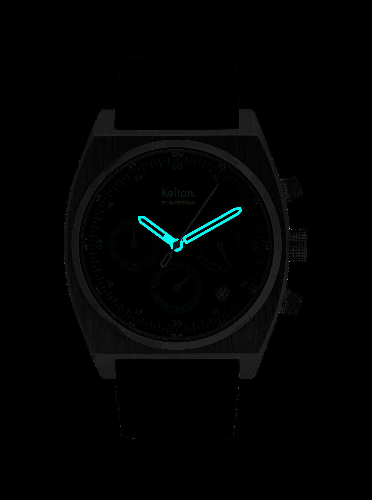 Montre RC 24 Chrono méca-quartz bleu