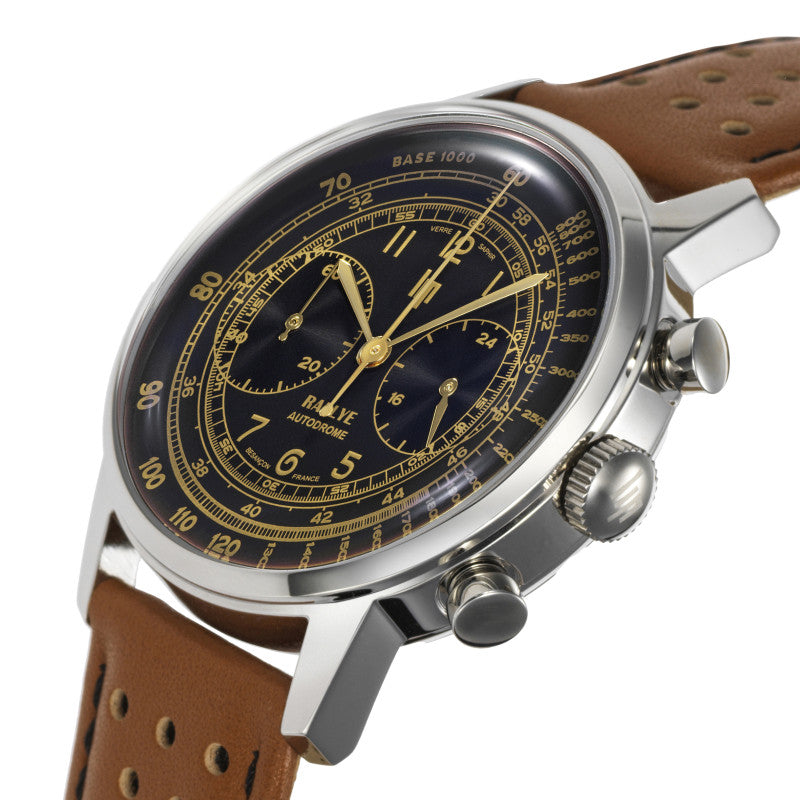 Rallye MécaQuartz Chronographe 40mm Noire
