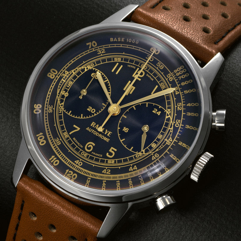 Rallye MécaQuartz Chronographe 40mm Noire
