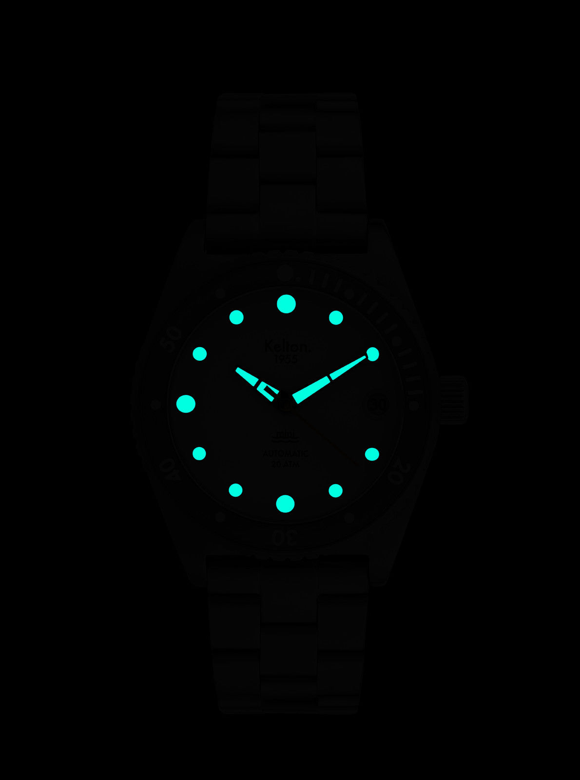 Montre de plongée Mini navy - 20 ATM