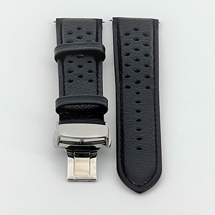 Bracelet CUIR ESTORIL NOIR 22