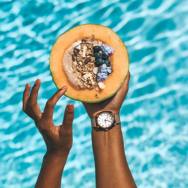 CLUBMASTER CHIC BLANC GOLD