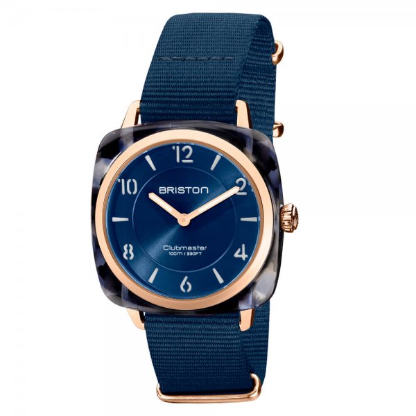 CLUBMASTER CHIC BLEU GOLD