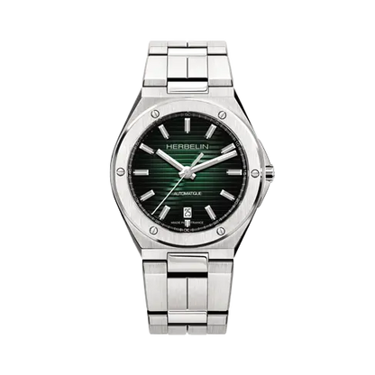 CAP CAMARAT – AUTOMATIQUE DATE – ACIER & VERT