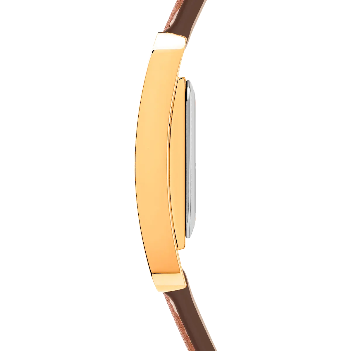 Ve AVENUE – QUARTZ – ACIER & CUIR CAMEL