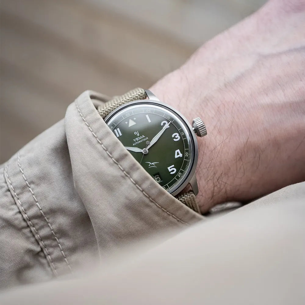 YEMA FLYGRAPH Flieger Titane