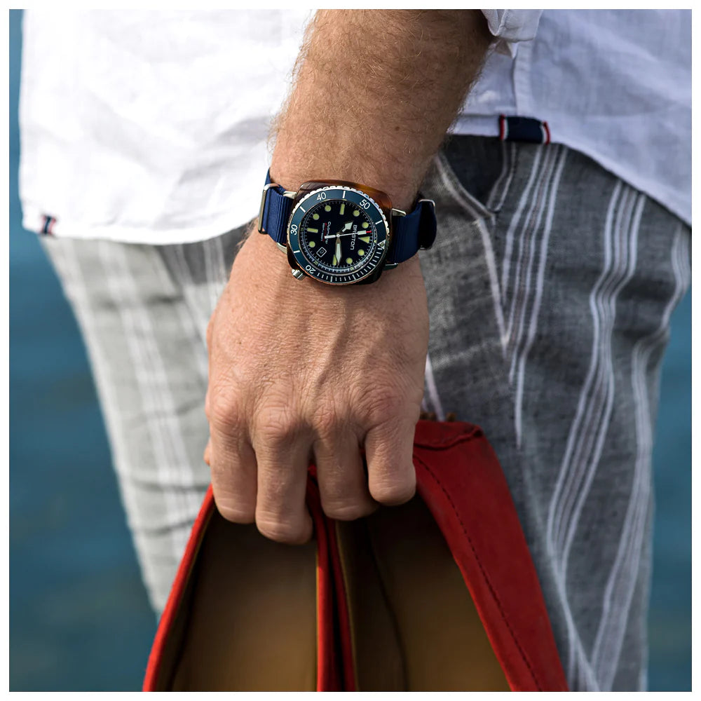 CLUBMASTER DIVER PRO ACETATE BLEUE