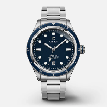 CHARLIE Concordia Automatique Bleu Antarctique