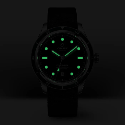 CHARLIE Concordia Automatique Bleu Antarctique