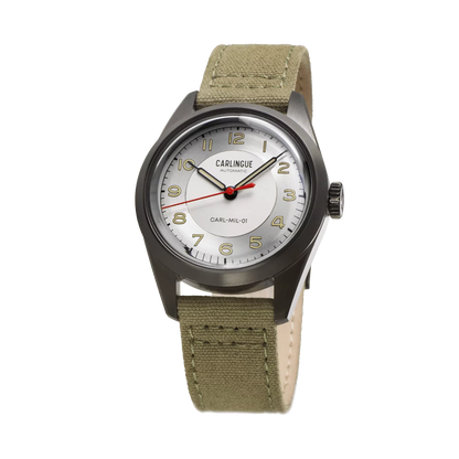 CARLINGUE MILITAIRE Acier grisé