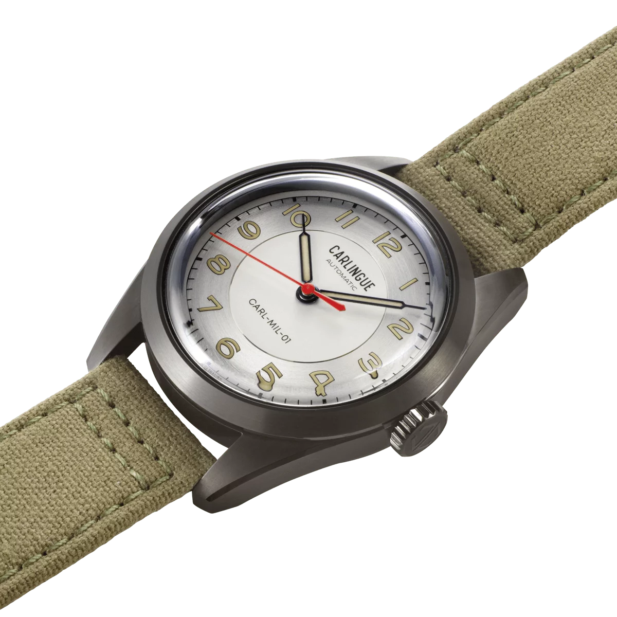 CARLINGUE MILITAIRE Acier grisé