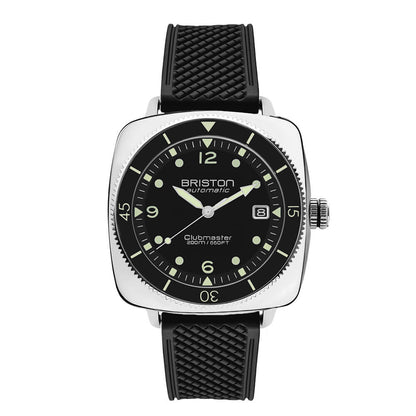 Clubmaster Legend - Diver - Acier - Noir - FKM