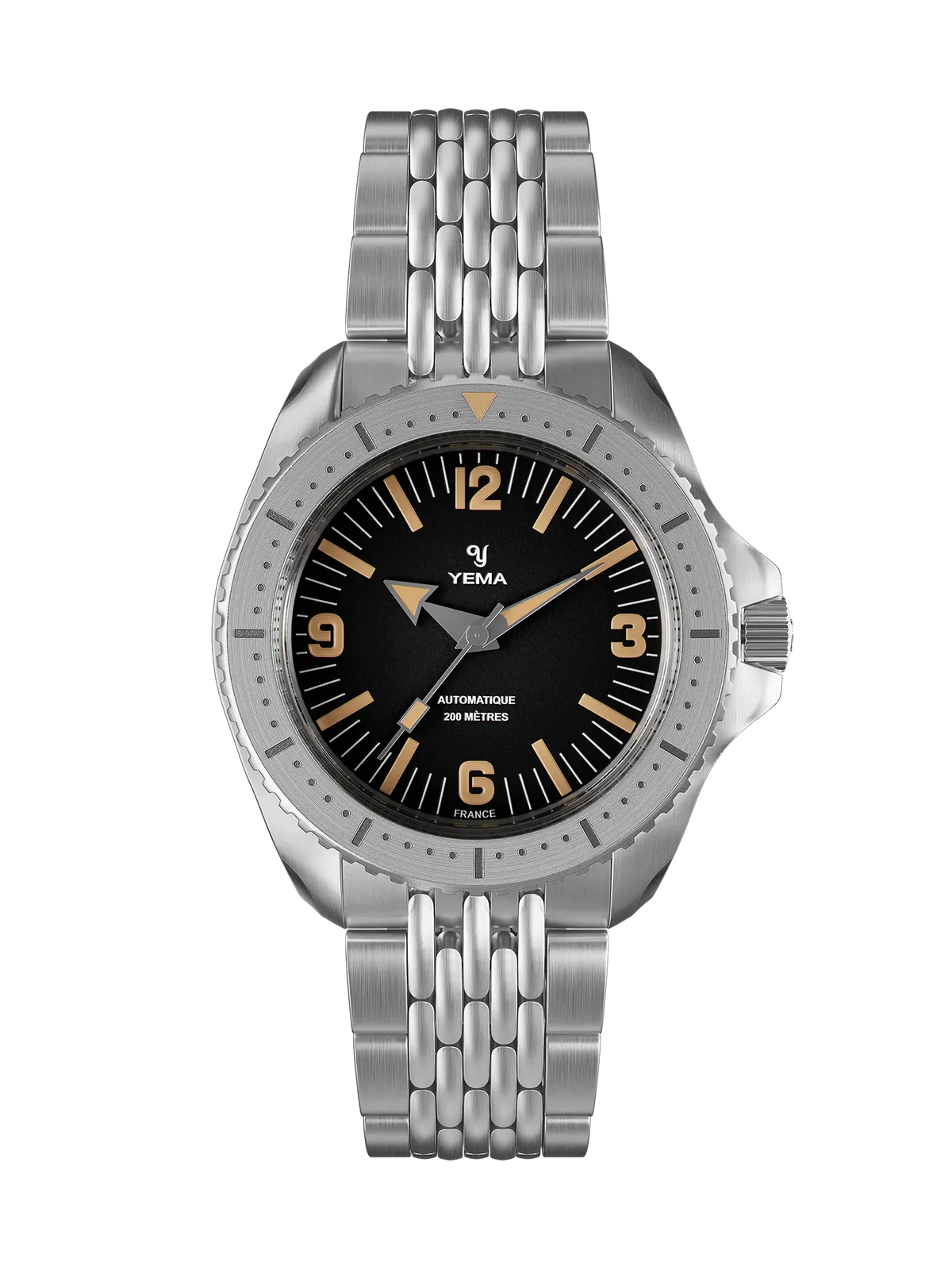 YEMA DIVER BRACELET ACIER