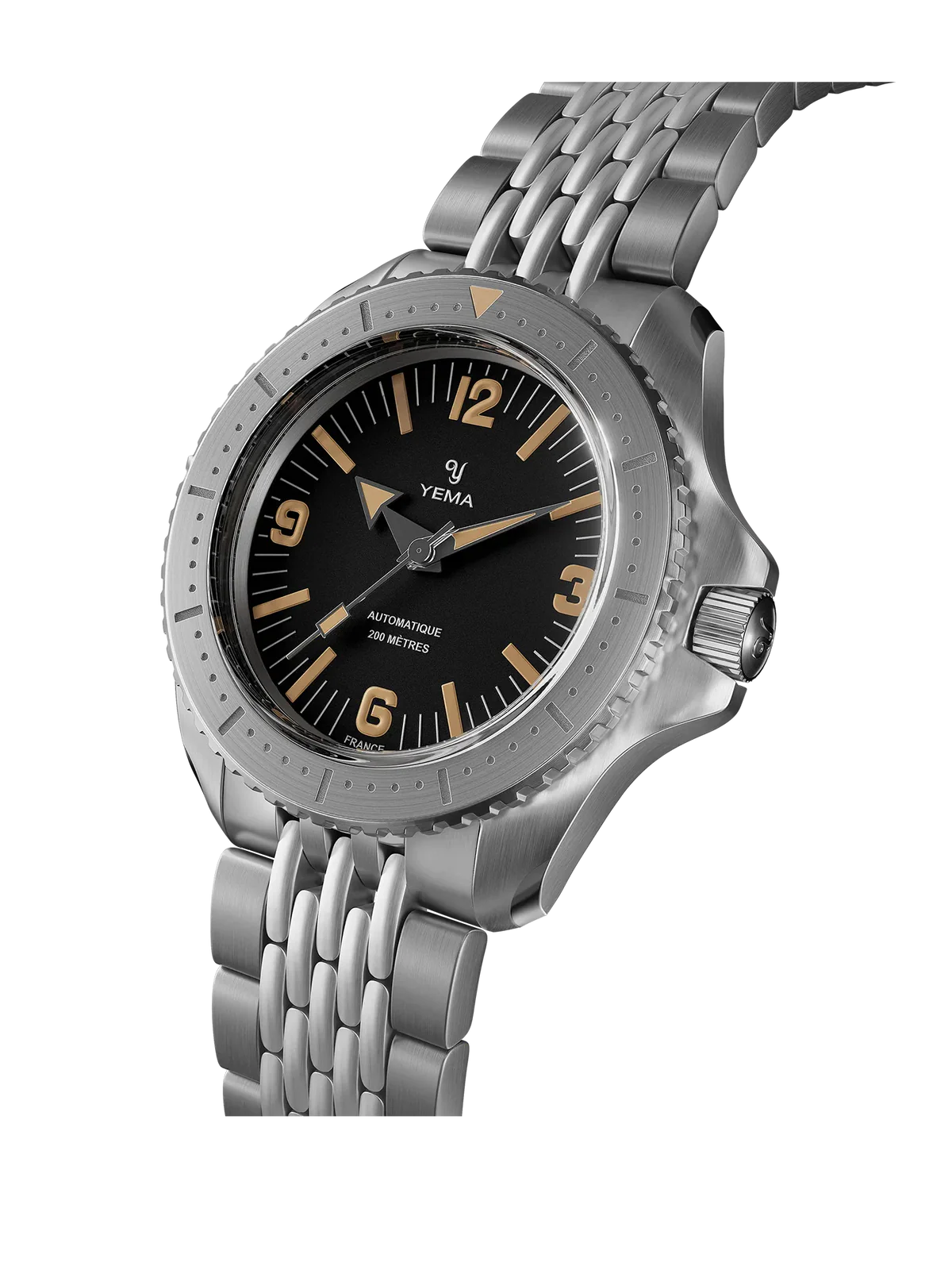 YEMA DIVER BRACELET ACIER