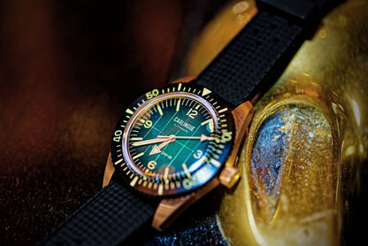 CARLINGUE DIVER BRONZE ET VERT