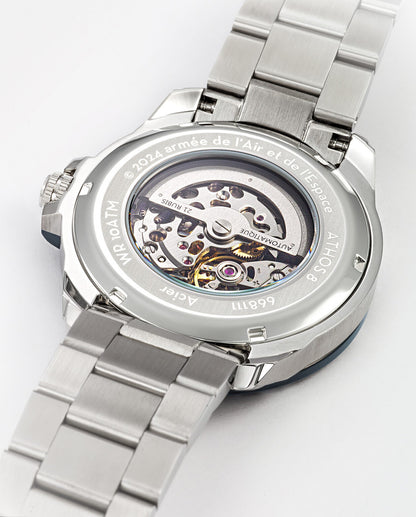 Montre automatique ATHOS 8 Argent / Acier