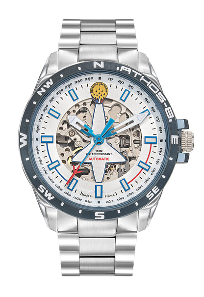 Montre automatique ATHOS 8 Argent / Acier