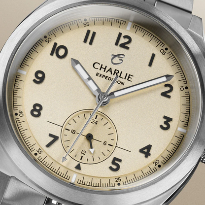 Charlie GR - Chronographe- Beige