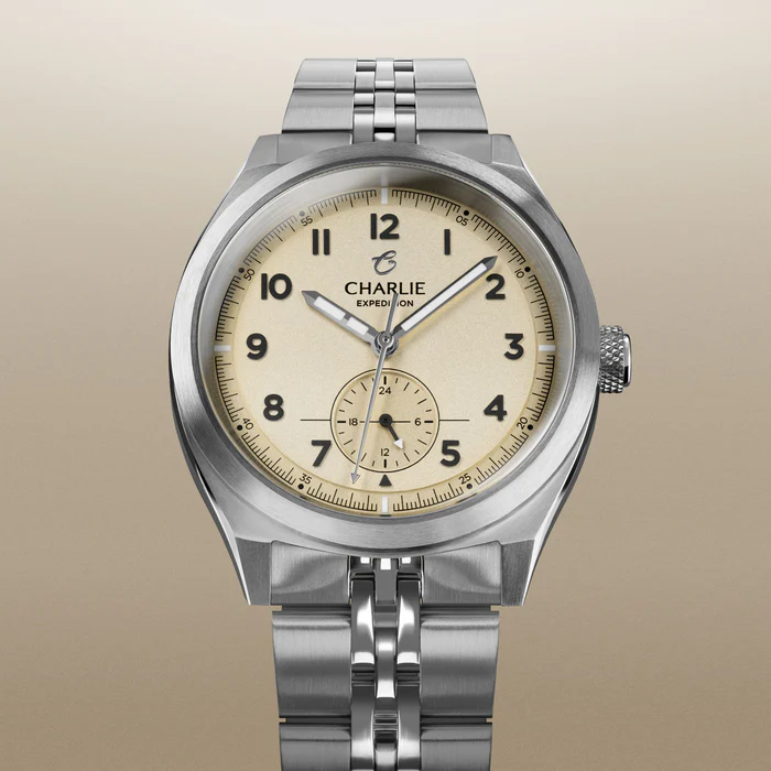 Charlie GR - Chronographe- Beige