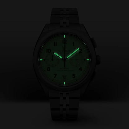 Charlie GR - Chronographe - Bleu