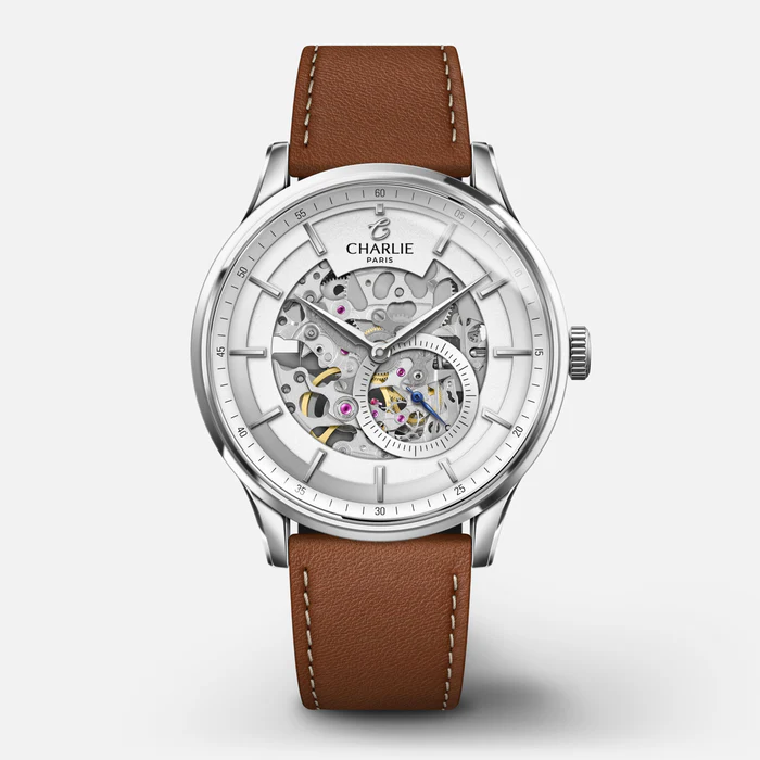 Charlie INITIAL Squelette Blanc