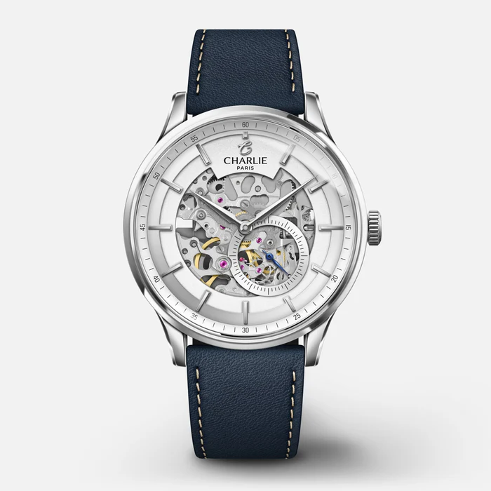 Charlie INITIAL Squelette Blanc
