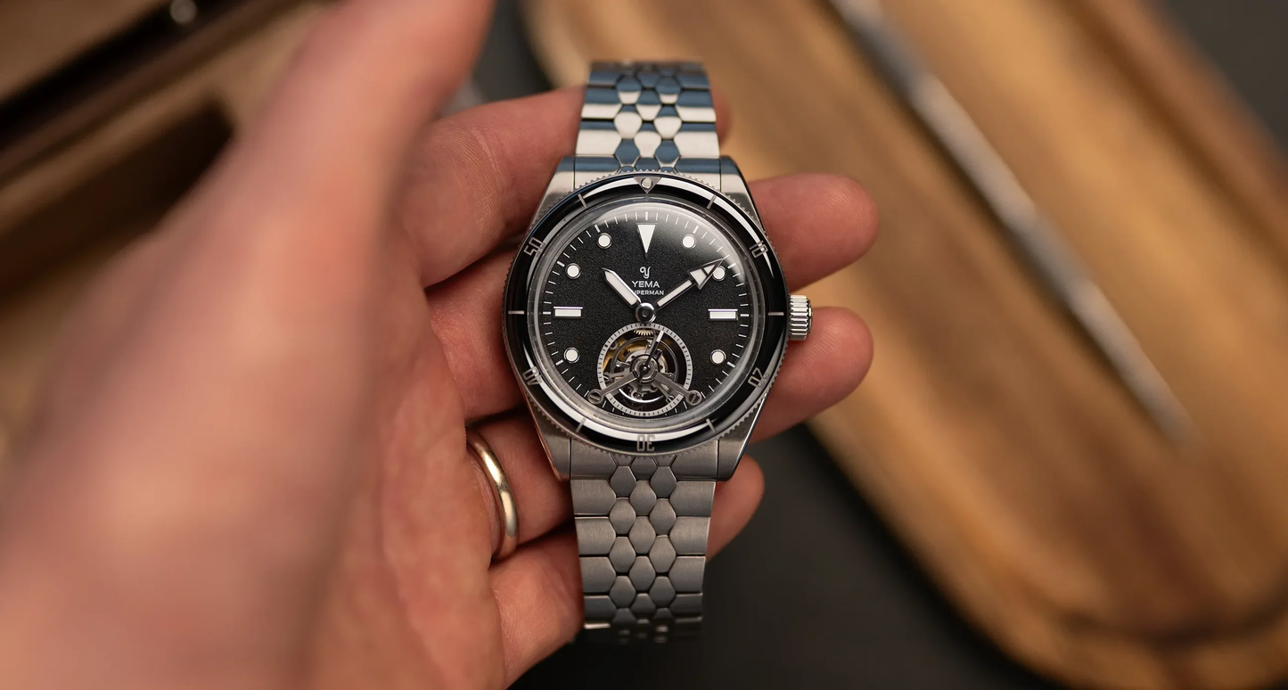 YEMA SUPERMAN TOURBILLON CMM 31 Ed. Limitée 100ex