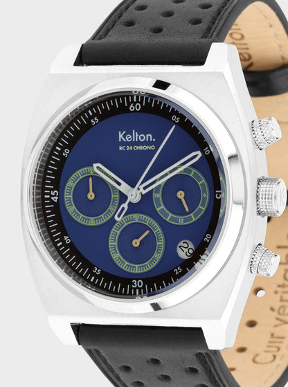 Montre RC 24 Chrono méca-quartz bleu
