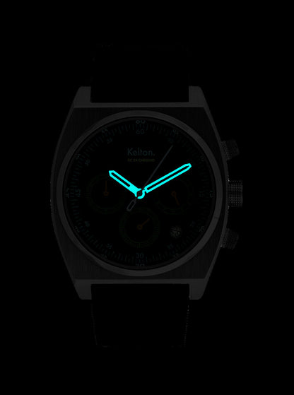 Montre RC 24 Chrono méca-quartz bleu