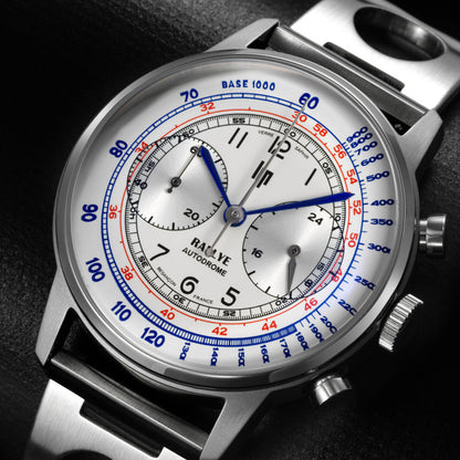 Rallye Méca Quartz Chronographe 40mm