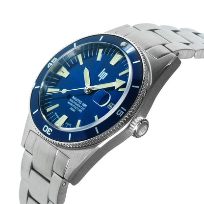 LIP Nautic 666 bleue sur acier