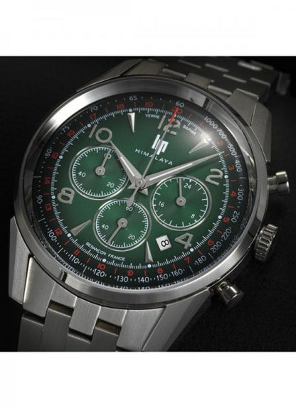 Himalaya 40 Chronograph verte